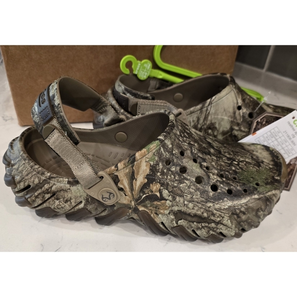 Crocs Realtree Camo Apx Echo All Terrain New Mens 7 Womens 9